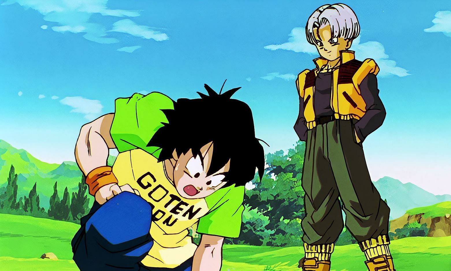 Goten and Trunks as seen in DBZ (Image via Toei Animation)