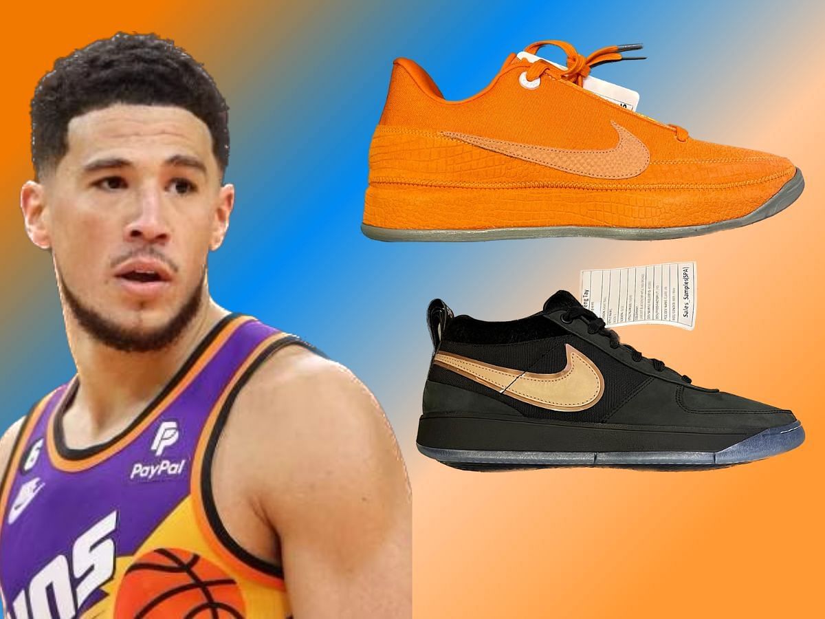 Devin Booker unveils look at first Nike signature shoe