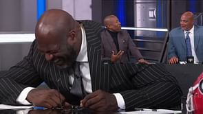 "Little Henry slow": Shaquille O'Neal was in tears when Kenny Smith mocked Charles Barkley's grandson