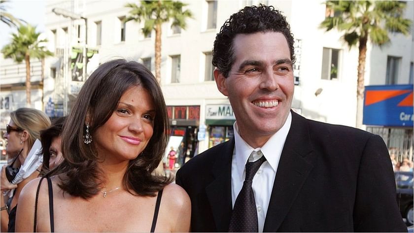 Adam Carolla with wife