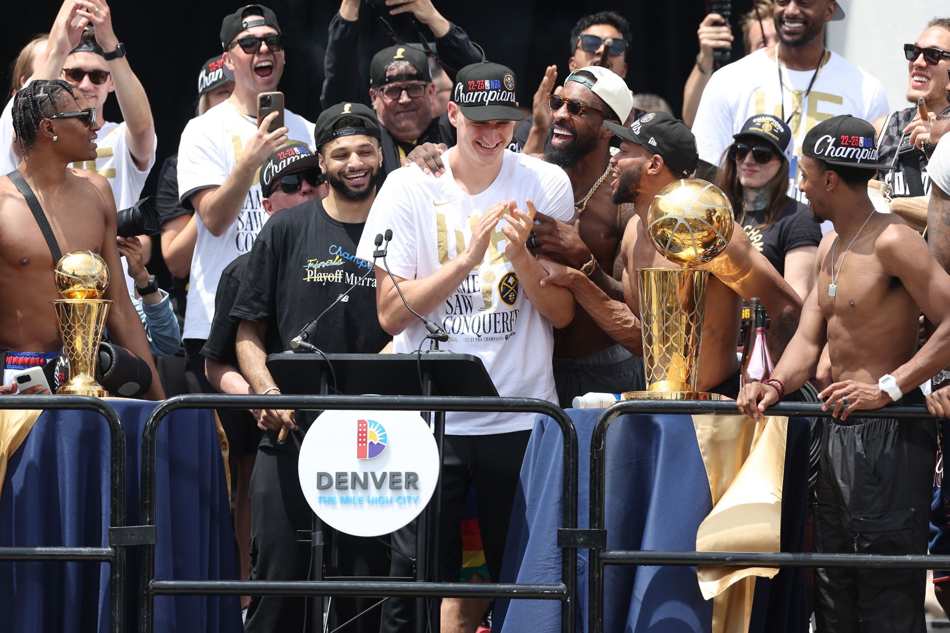 Nikola Jokic, Denver Nuggets Victory Parade