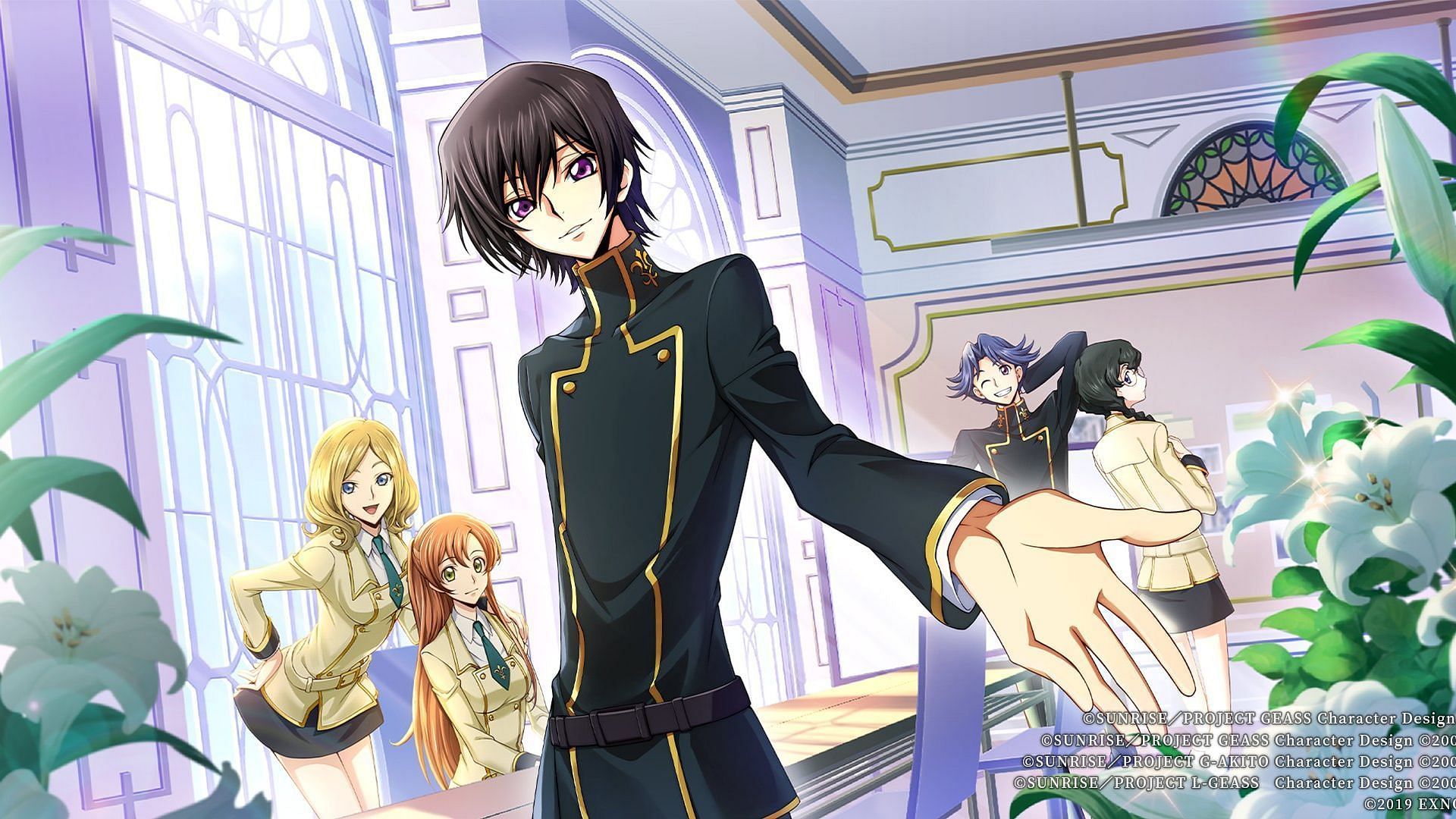 Pre-registrations are open for the latest Code Geass game. (Image via Komoe Games)