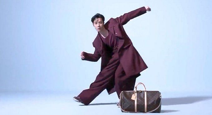 BTS' J-Hope flaunts his dancing skills in his first Louis Vuitton campaign