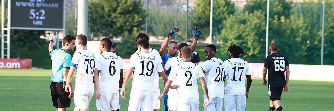 FC Ararat-Armenia Egnatia Rrogozhine ao vivo - resultado FC Ararat