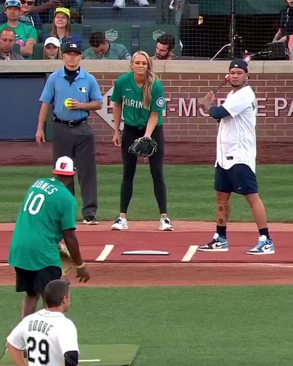 Check out Zach LaVine's massive homer from the MLB celeb softball game