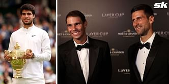 Carlos Alcaraz: "As long as Rafael Nadal and Novak Djokovic are playing, there'll be no change of era"