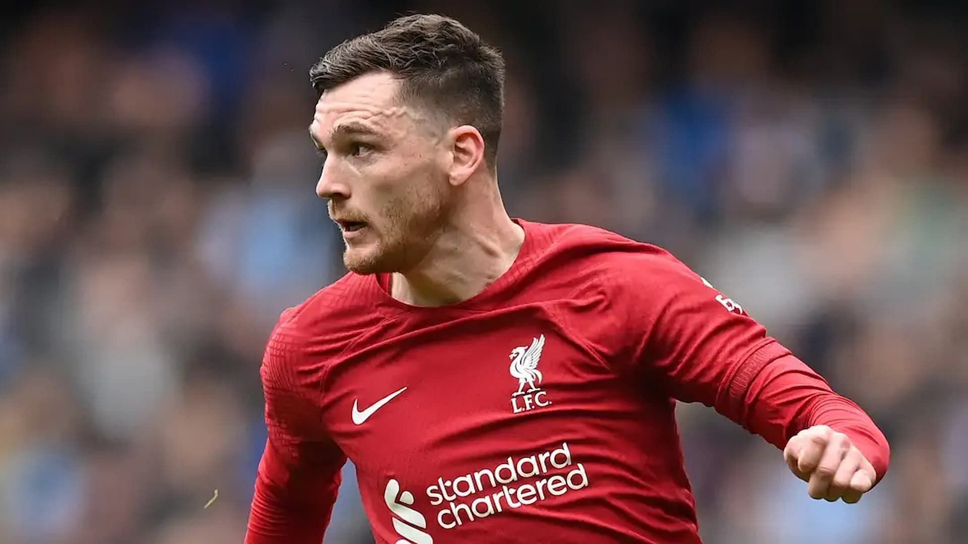 Andrew Robertson at Liverpool (Image via Getty)