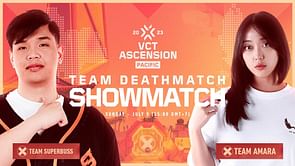 VCT Ascension Pacific 2023 showmatch: Teams, schedule, where to watch, and more