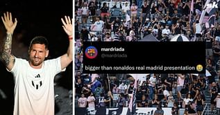 "Inter Miami owns the entire Saudi Pro League", "Greatest signing of all time" – Fans react as Lionel Messi is unveiled as an Inter Miami player