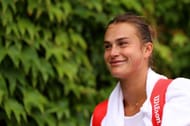 Aryna Sabalenka at the All England Club.