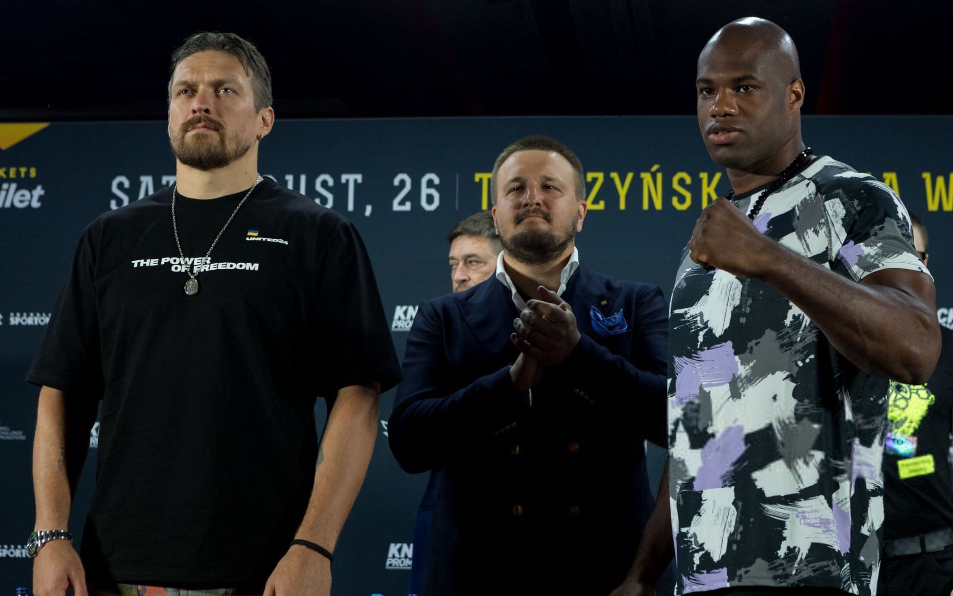 Oleksandr Usyk (left) and Daniel Dubois (right) [Images Courtesy: @GettyImages]