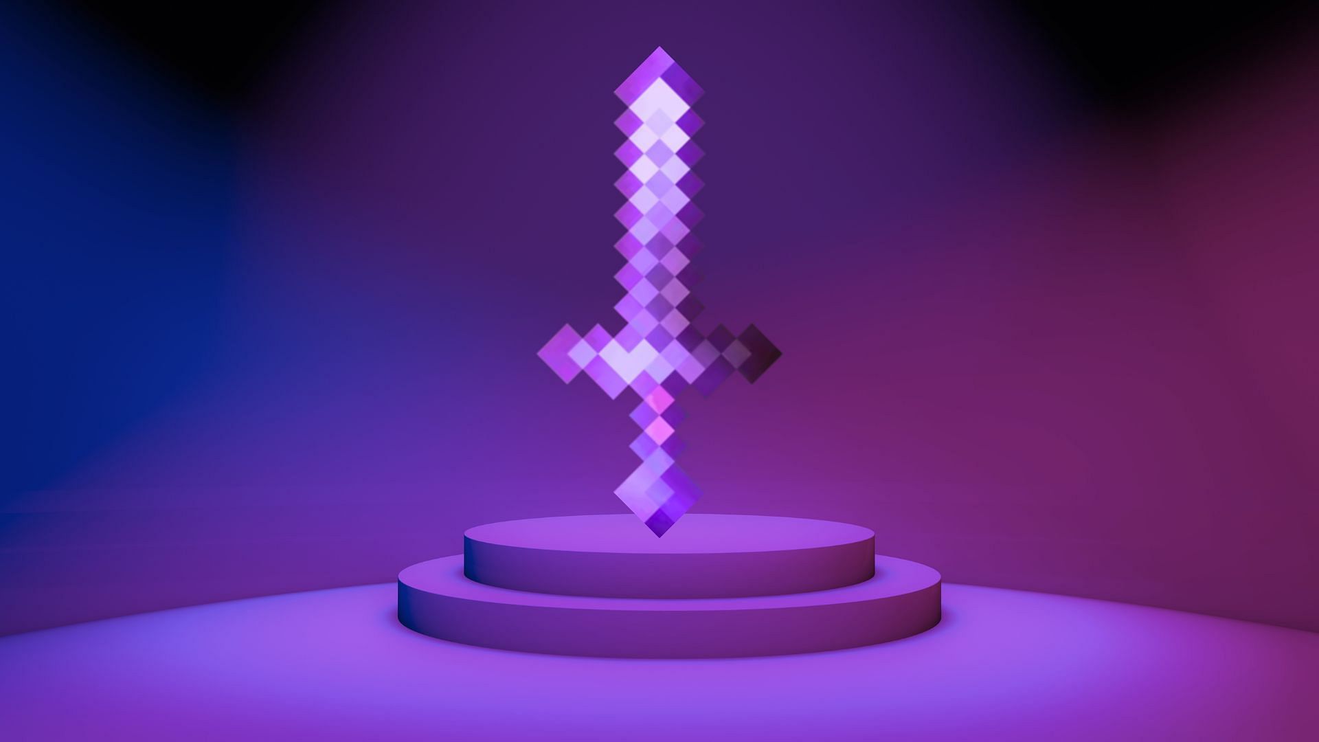 Netherite Minecraft Sword