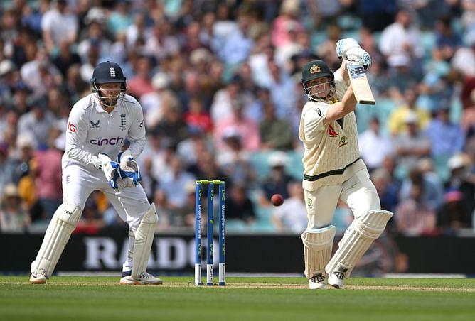 What happened on Day 2 of 5th ENG vs AUS Ashes 2023 Test at The Oval?