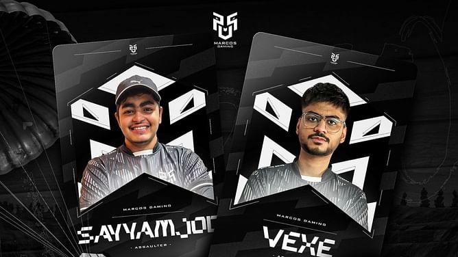 Marcos Gaming announces their BGMI roster consisting of Vexe, Aladin, and others