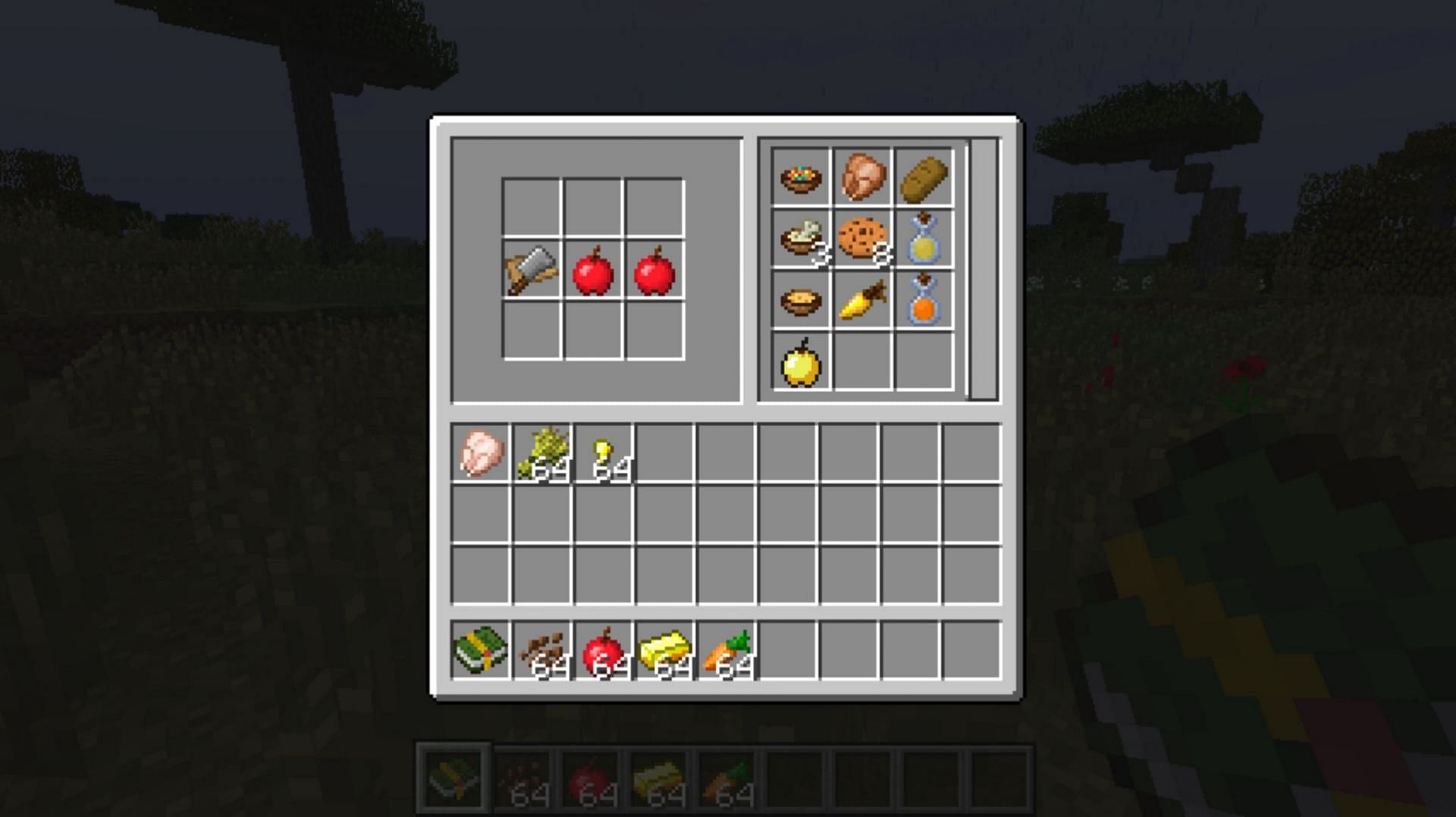 Cooking for Blockheads mod mainly operates from a helpful cookbook to help players in Minecraft (Image via CurseForge)