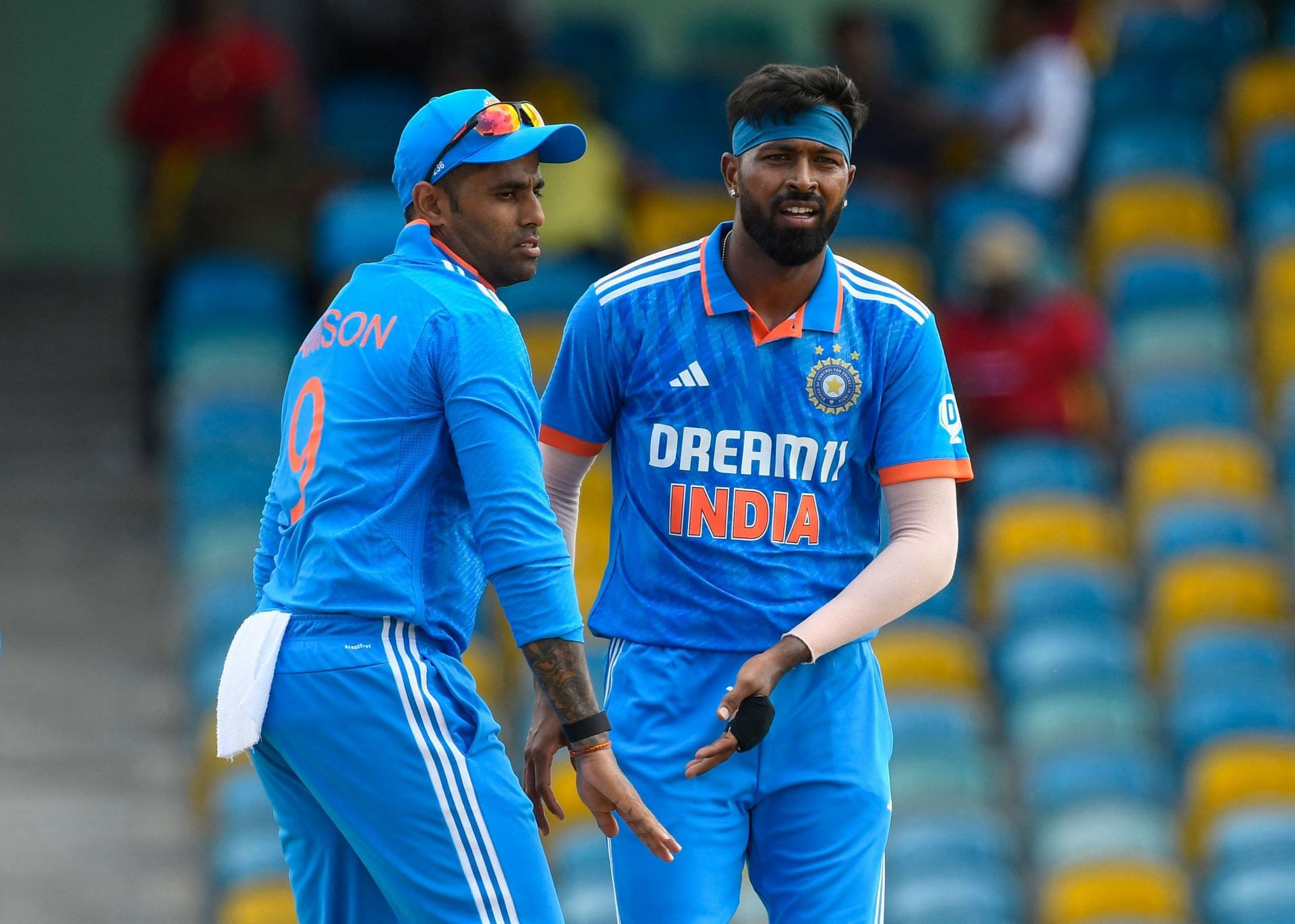 Suryakumar Yadav and Hardik Pandya earned promotions in the batting order