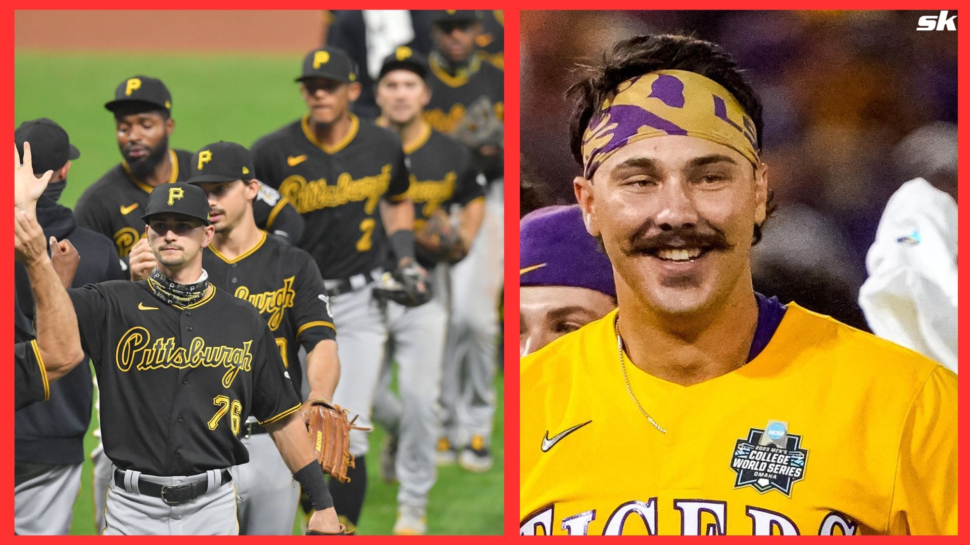 Paul Skenes drafted No. 1 by Pirates in 2023 MLB Draft