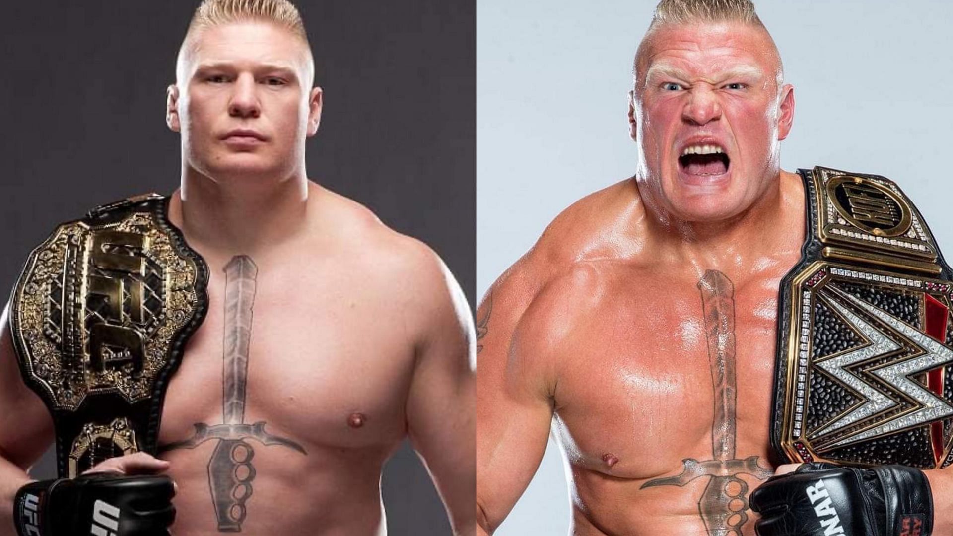 Brock Lesnar is a 7-time WWE Champion