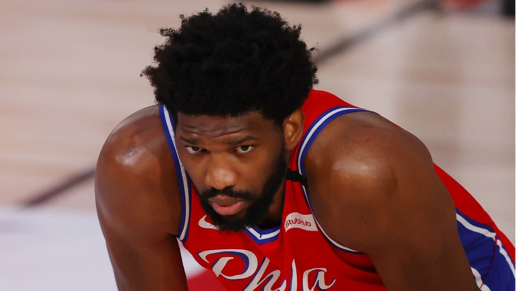 Reigning NBA MVP, Joel Embiid of the Philadelphia 76ers.