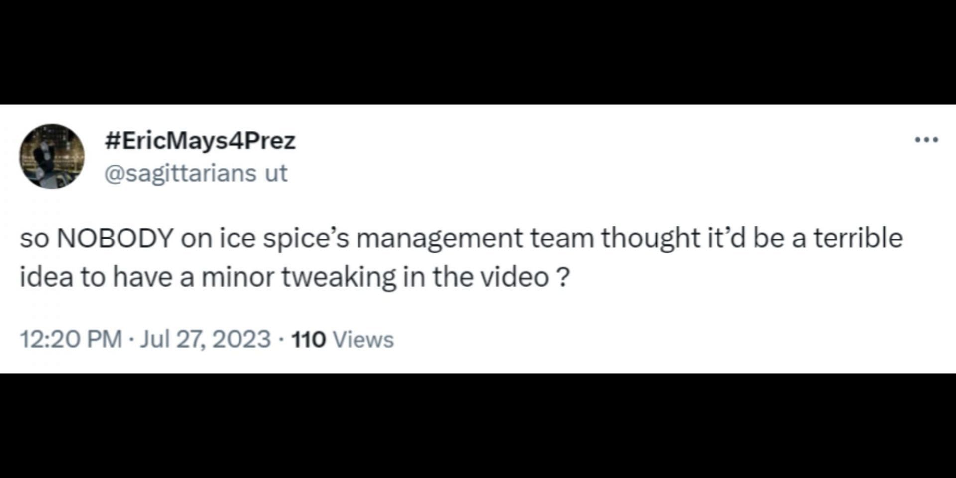 Internet slams the Bronx rapper for casting a minor in her Deli twerking music video. (Image via Twitter/@#EricMays4Prez)