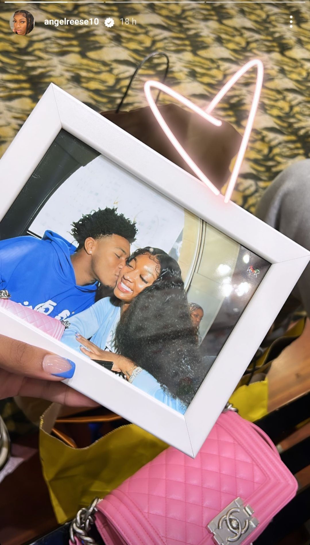 In Photos Angel Reese flaunts her quality time with Cam'Ron Fletcher