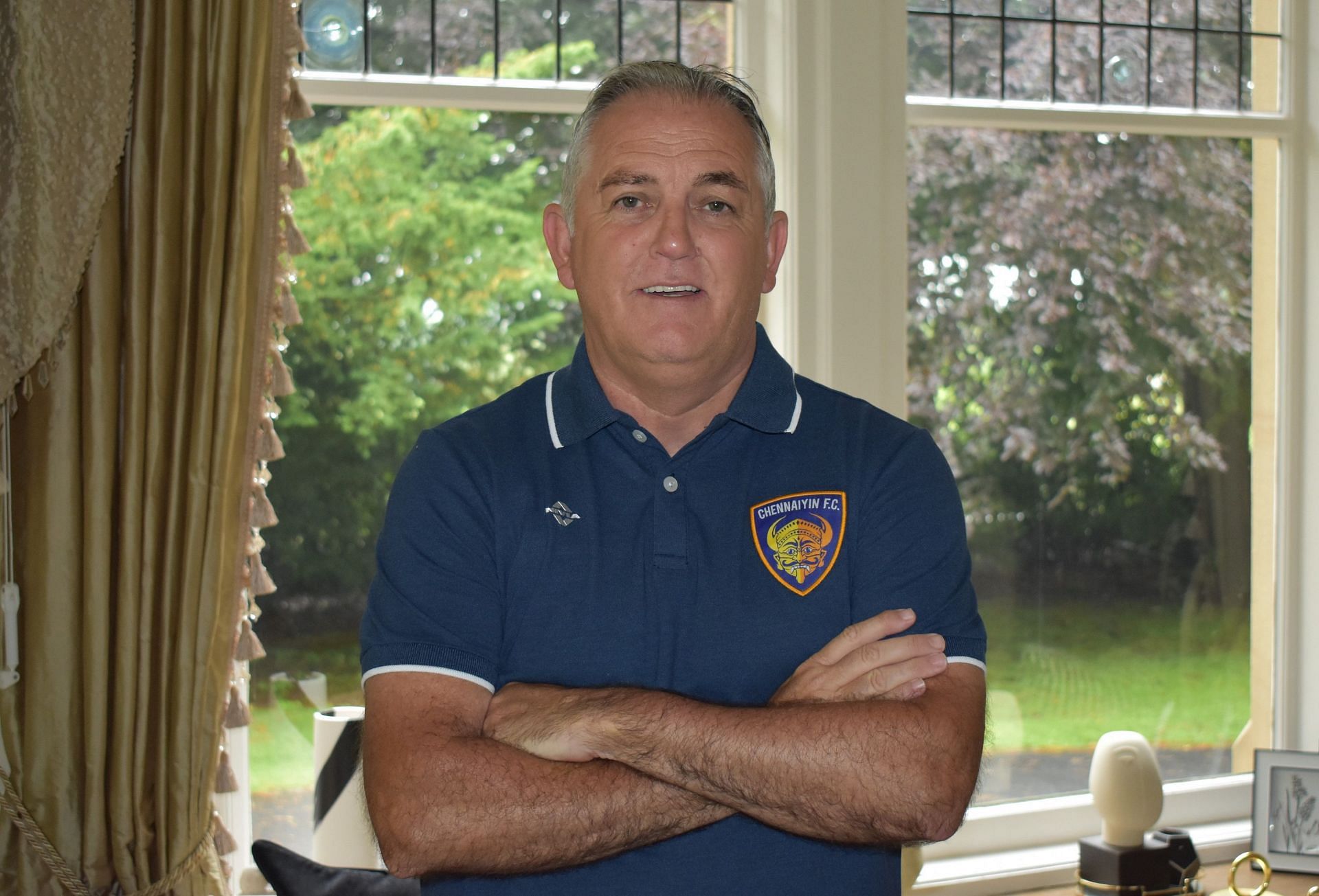 Chennaiyin FC manager Owen Coyle. [Credits: CFC Media]