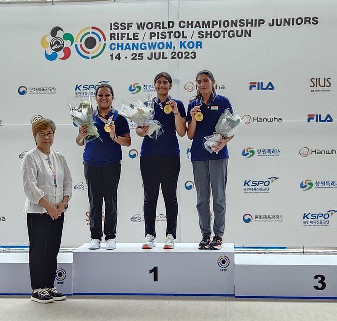 Kamaljeet and Tiyana win medals in ISSF shooting Junior World ...