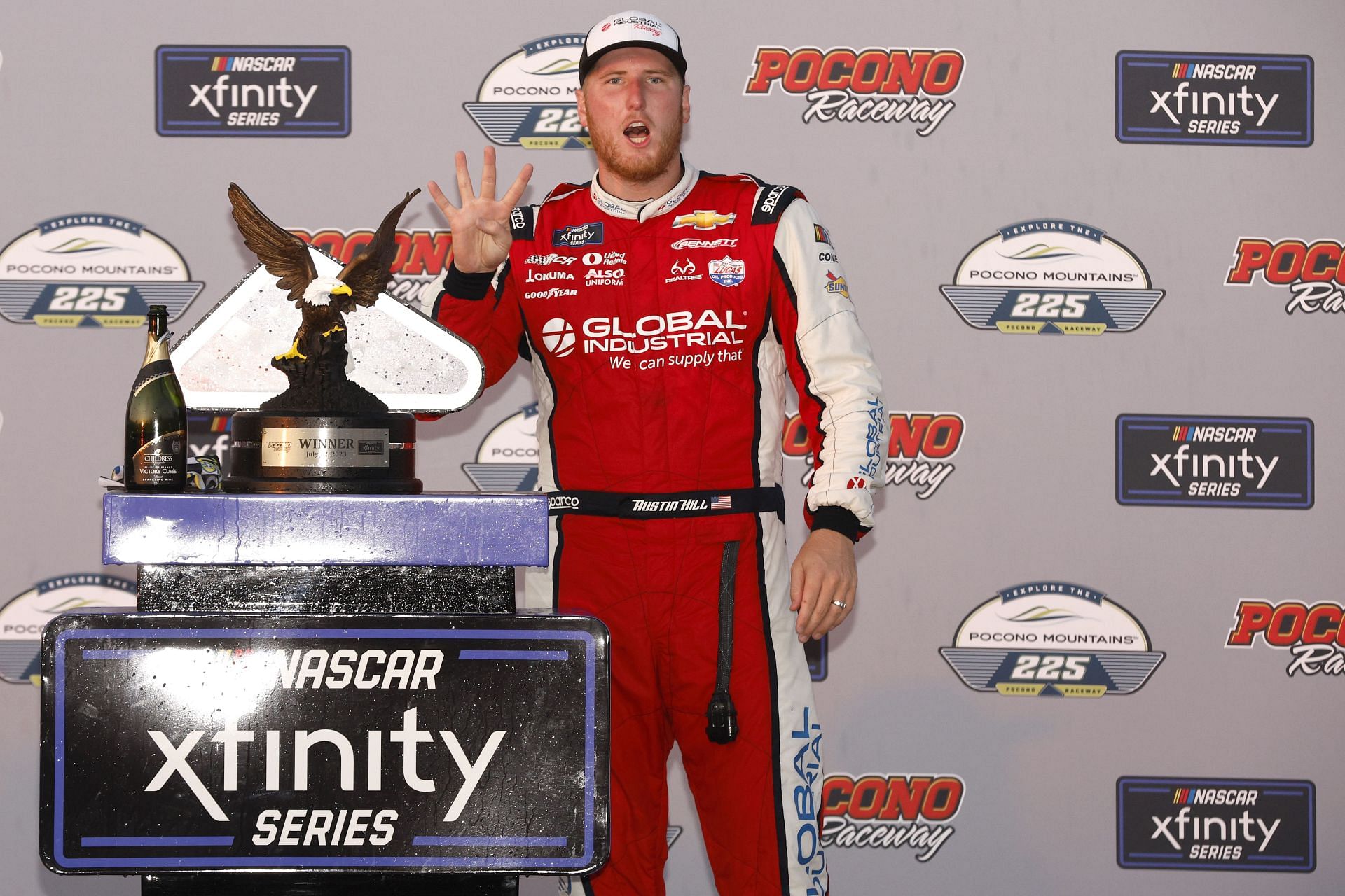 NASCAR Xfinity driver Austin Hill