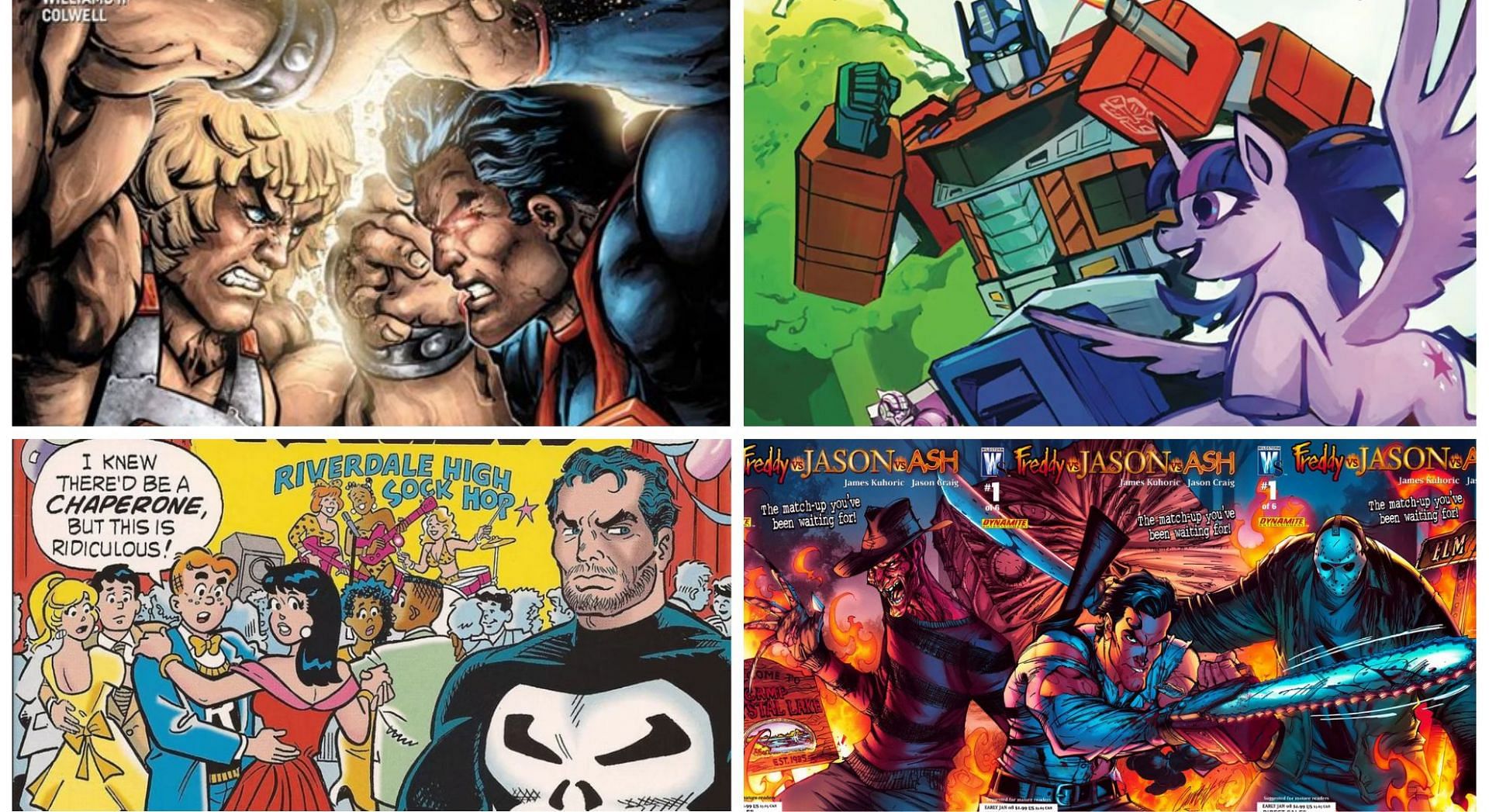 Four comic crossovers nobody expected to happen (Image via Sportskeeda)