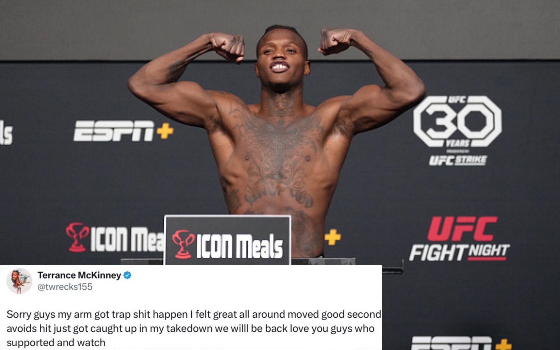 UFC lightweight contender Terrance McKinney