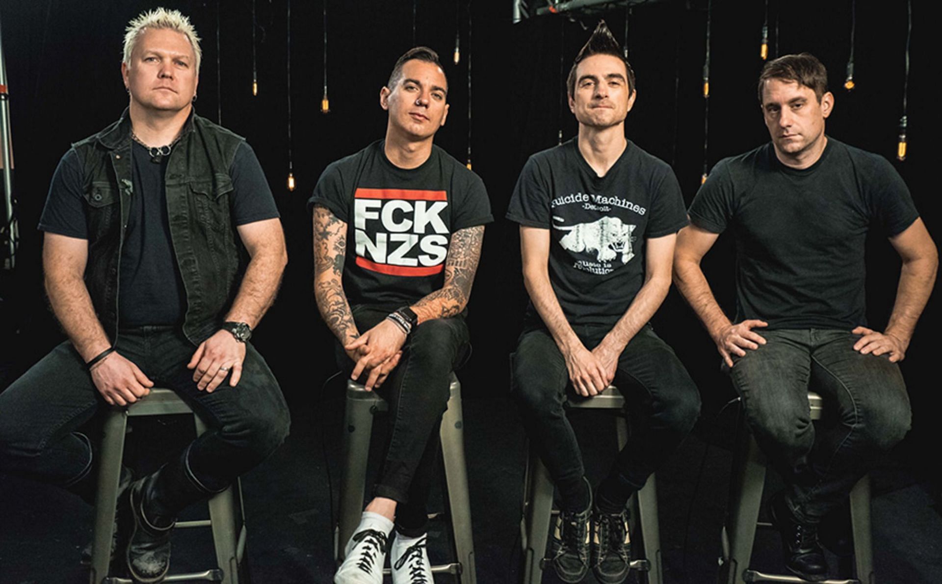 Anti Flag disbands after s*xual assault allegations allegedly against the lead singer come to light (Image via Setlist.fm) 