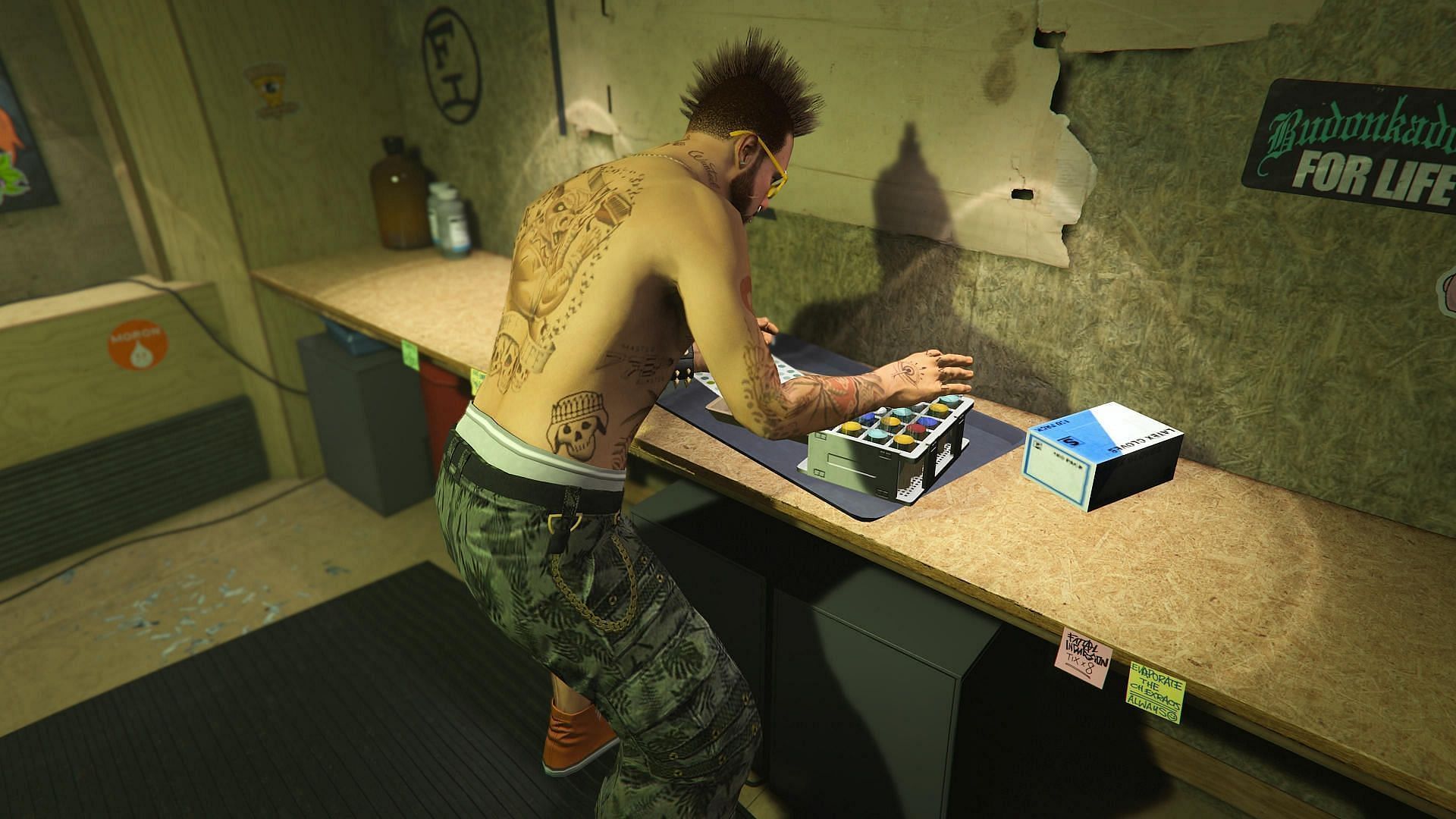 Acid Labs are easy to run (Image via Rockstar Games)