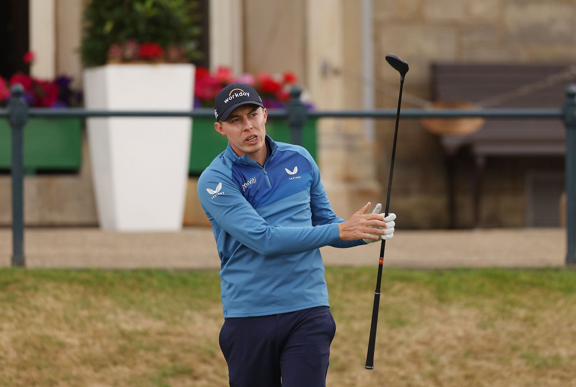 Matt Fitzpatrick at the 150th Open, Day Four