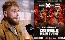 "Last fight right?" - Jake Paul reacts to news of brother Logan fighting on same card as KSI