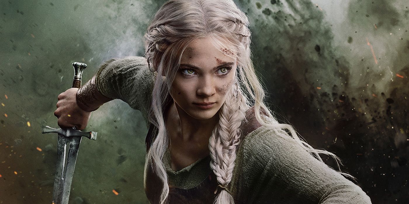 Freya Allan as Ciri (Image via Netflix)