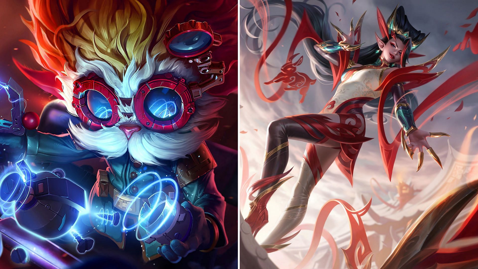 Heimerdinger and Zyra in League of Legends: Arena (Image via Riot Games)