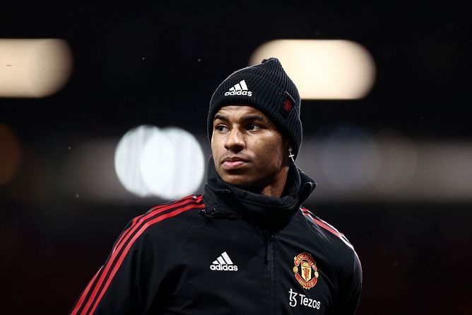 Manchester United superstar Marcus Rashford spotted at dinner with Love Island star amid rumored breakup with fiancée Lucia Loi