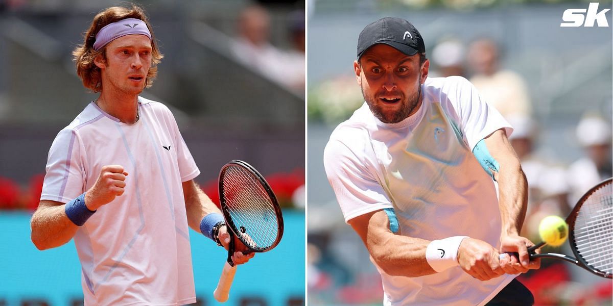 Andrey Rublev vs Aslan Karatsev is one of the second-round matches at the 2023 Wimbledon.