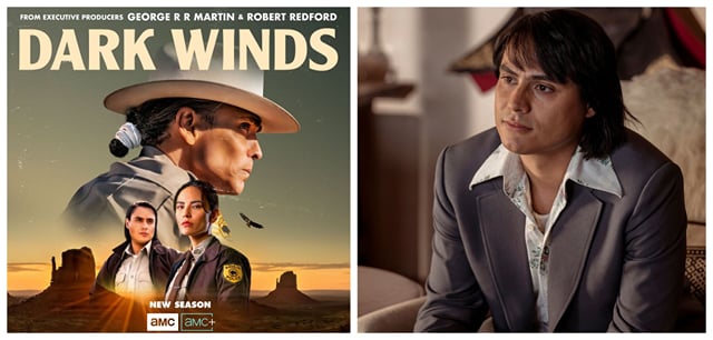 AMC: Kiowa Gordon introduces the Dark Winds Season 2 villain - Colton ...