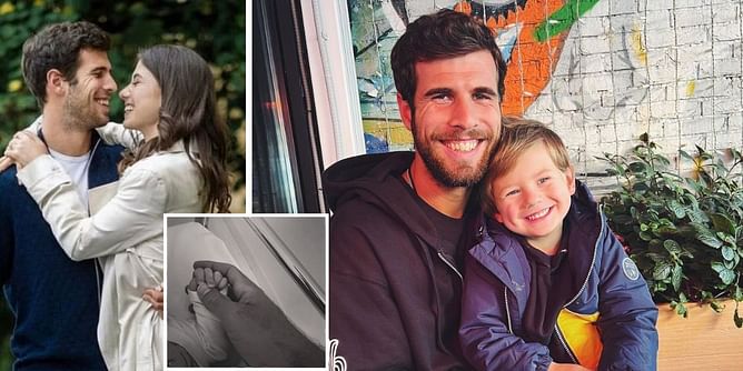 Karen Khachanov and wife Veronika Shkliaeva welcome second baby boy