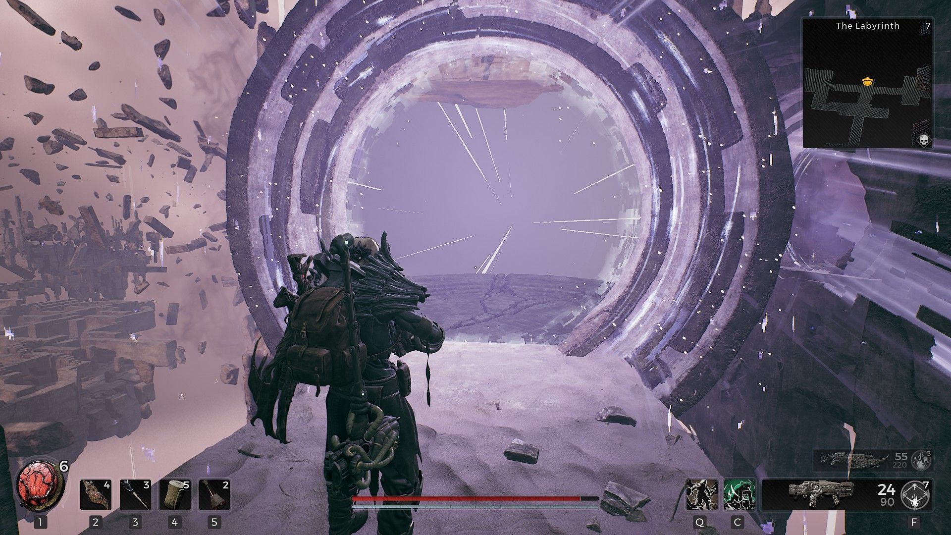 Warp-like exit point (Image via Remnant 2)