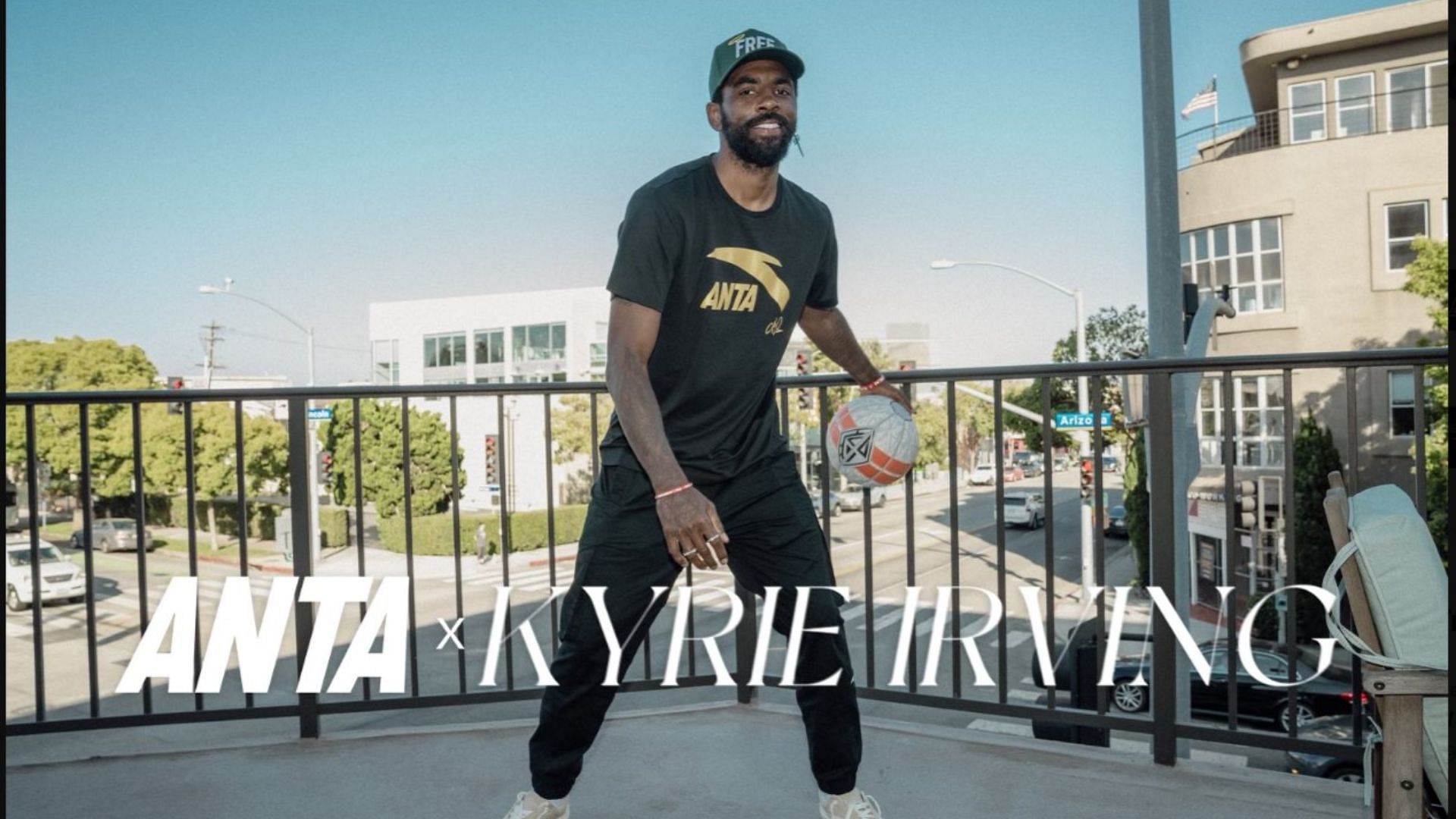 Kyrie Irving is now an Anta endorser.