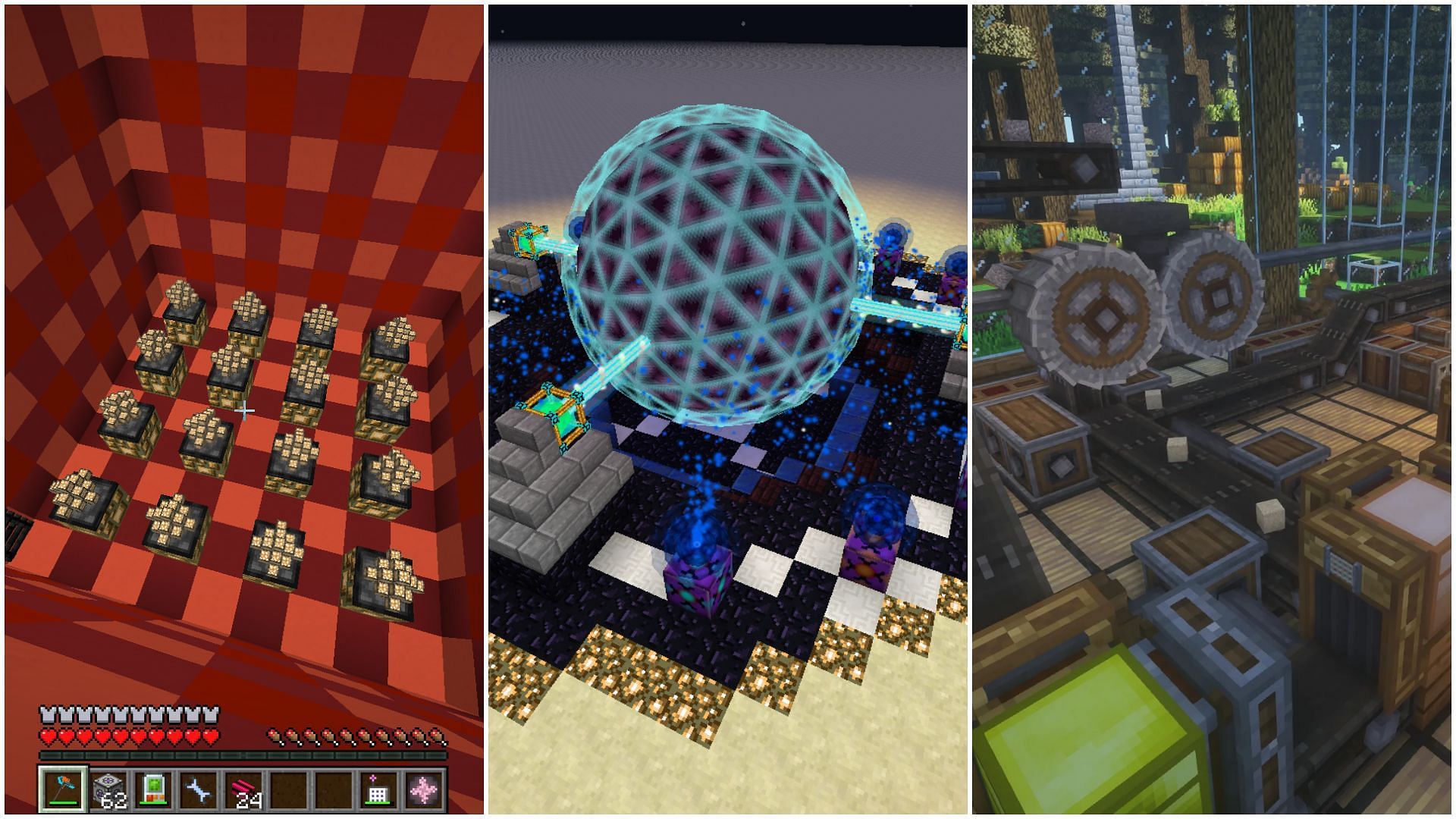 There are many overpowered Minecraft mods with loads of useful features (Image via Sportskeeda)