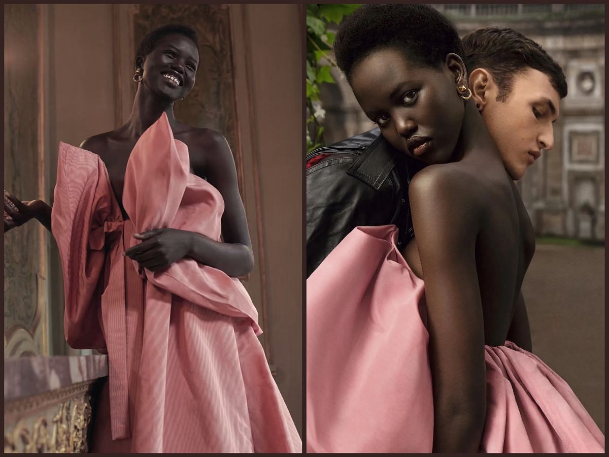 Adut Akech Bior - The newest face of Valentino Beauty