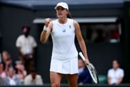 Iga Swiatek at the 2023 Wimbledon Championships.