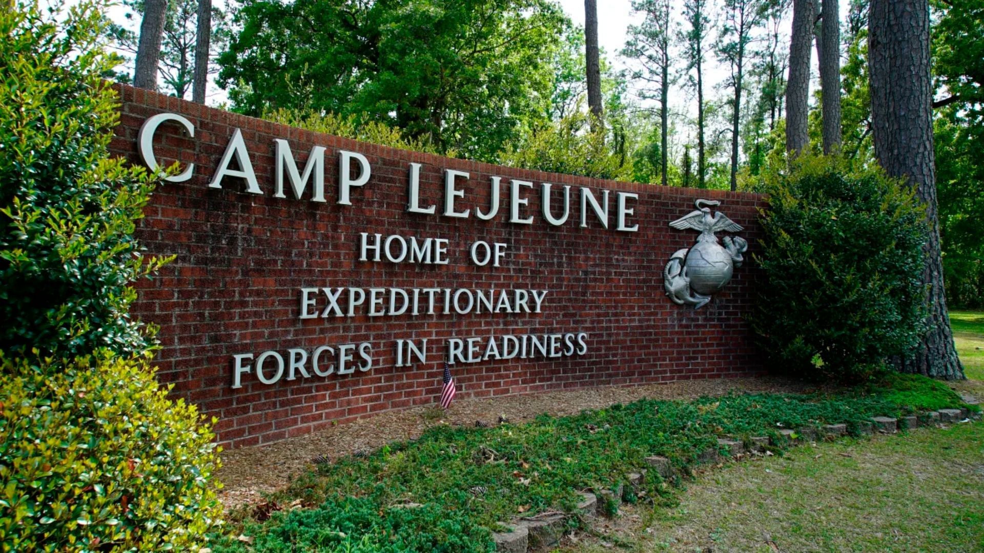 Three young marines mysteriously died near Camp Lejeune. (Image via Allen G. Breed)