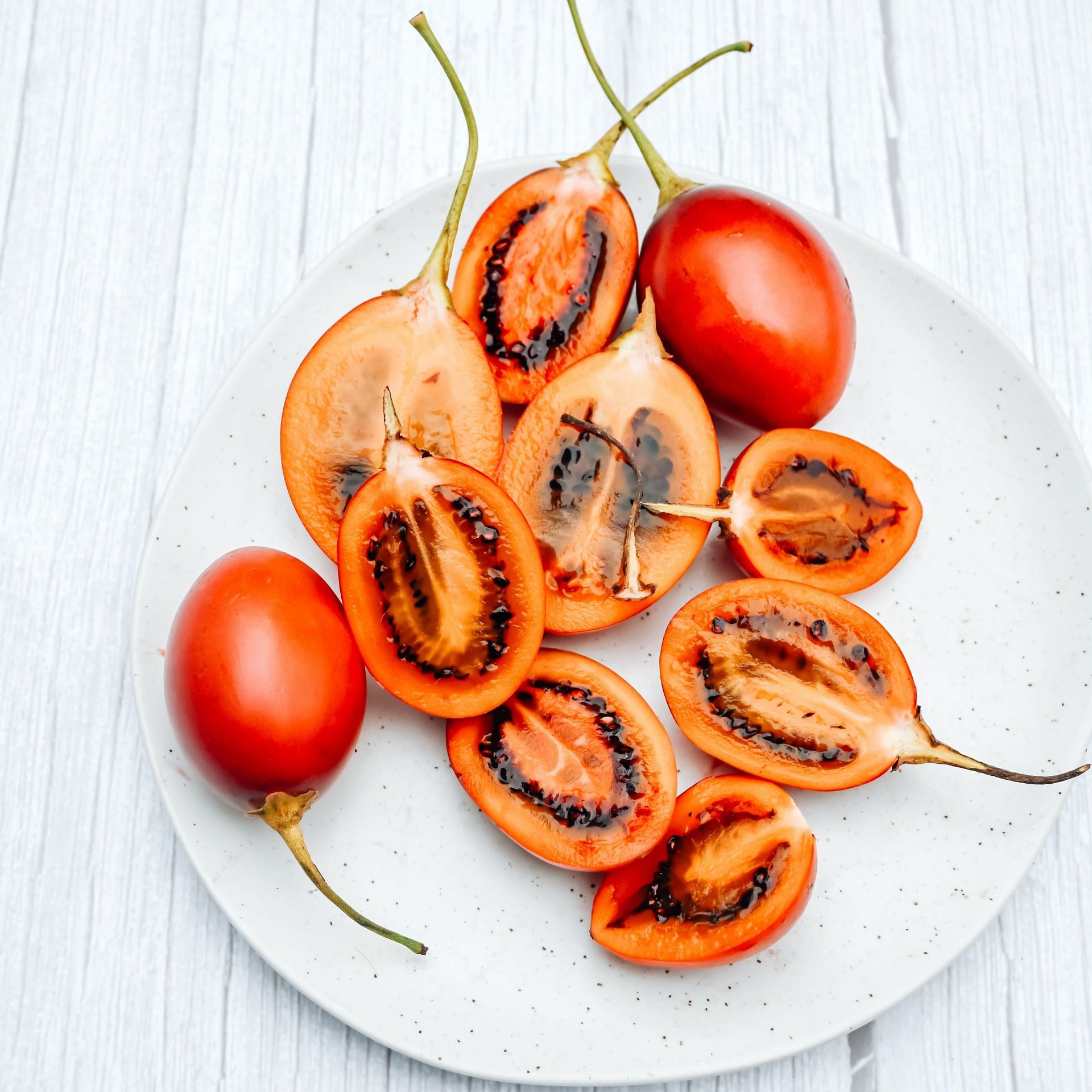 Tamarillo, also known as the tree tomato. (Image via Pexels)