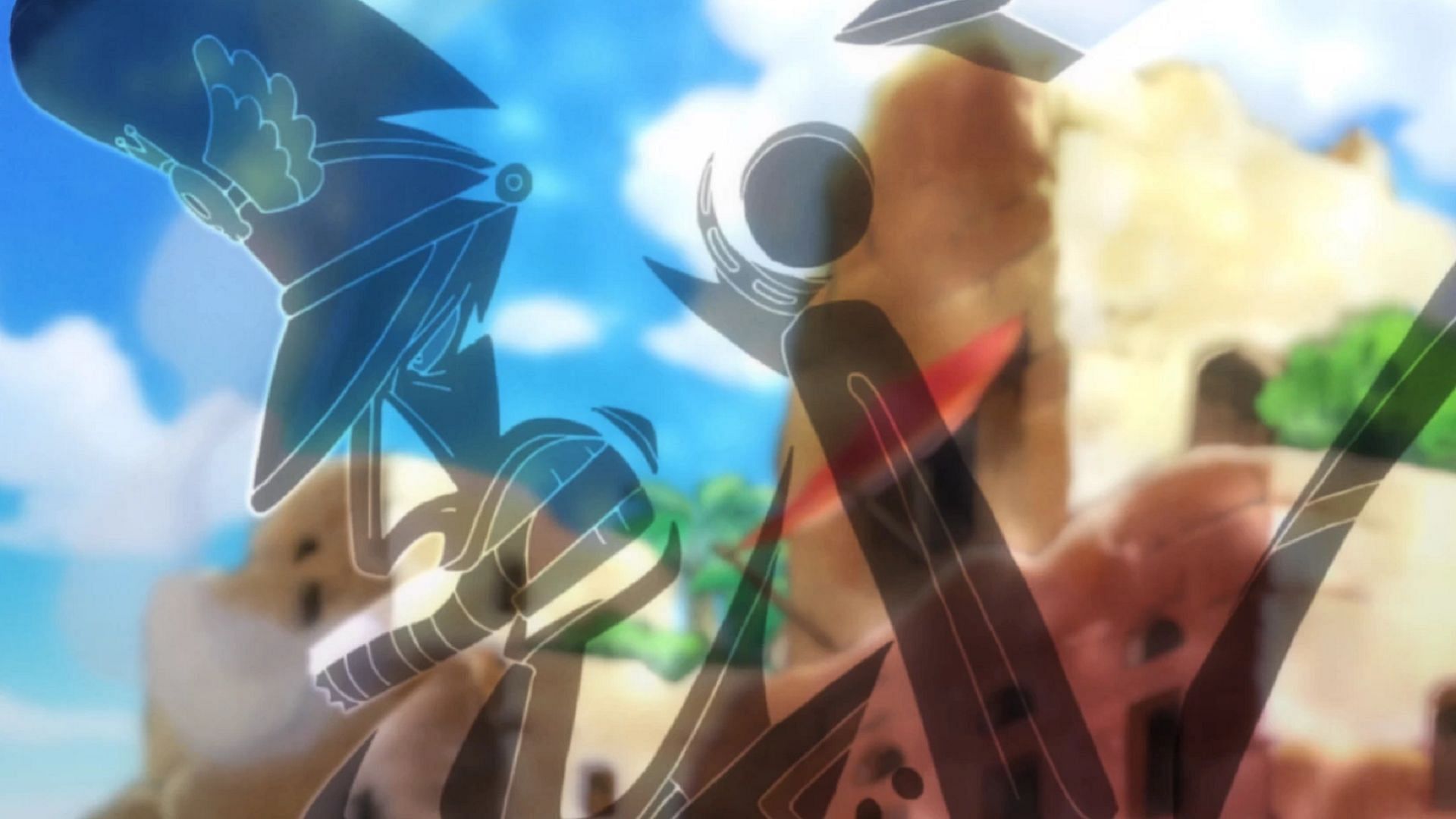Shiryu using his Clear-Clear Fruit (Image via Toei Animation, One Piece)