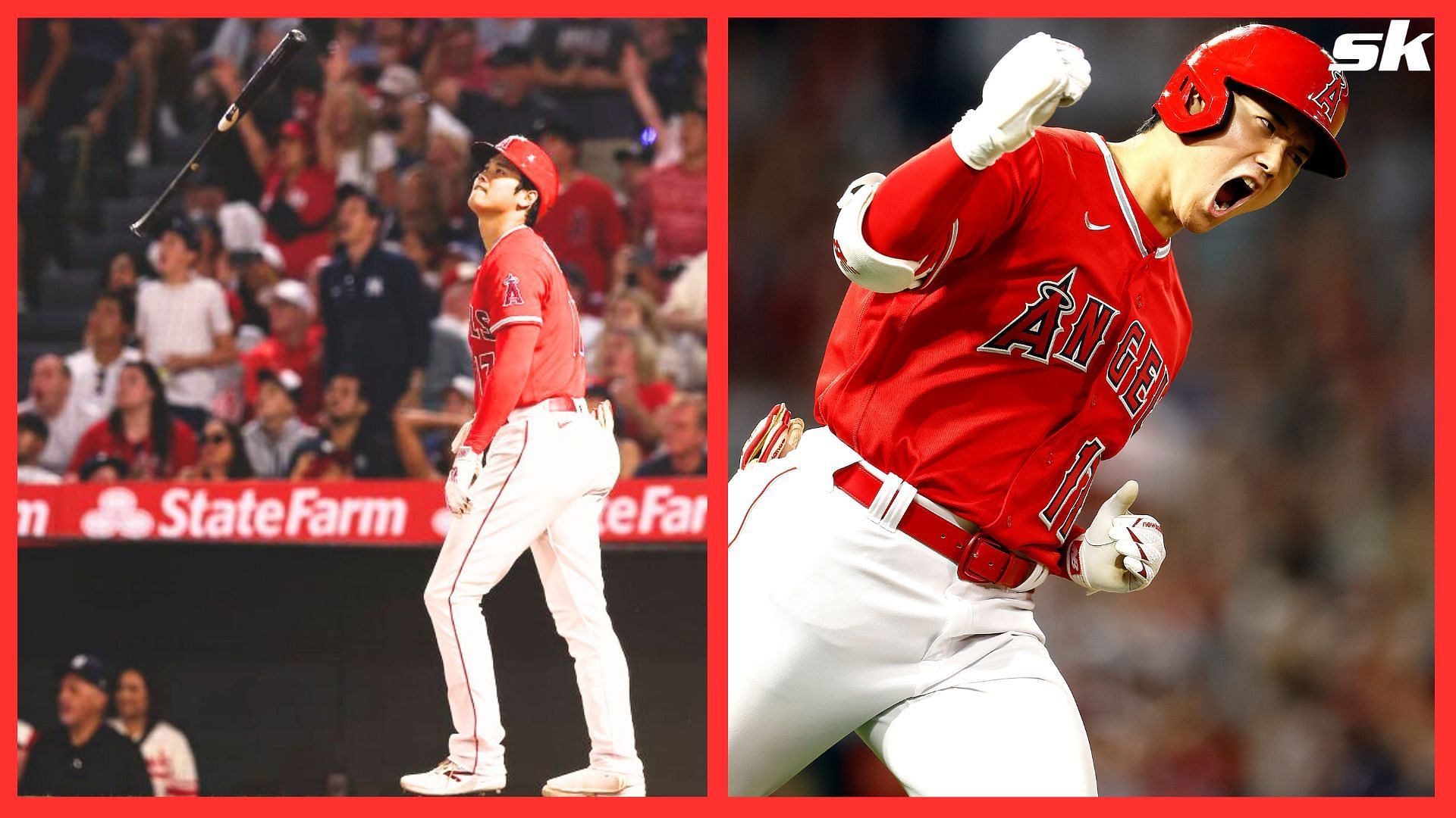 Shohei Ohtani's 35th homer and bat flip in Angels win over Yanks leads to  viral moment