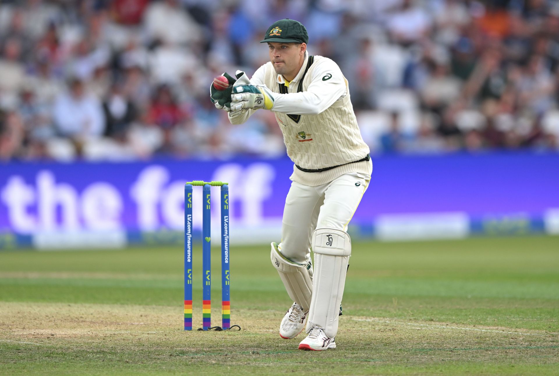 Jonny Bairstow of England during the LV= Insurance day one Test